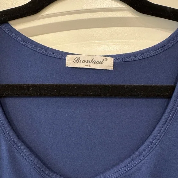 Bearsland Nursing Deep Blue Dress - Picture 3 of 6